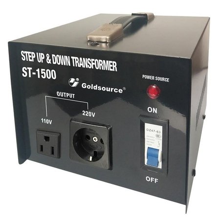 SEVEN STAR Step UpDown Transformer, 110 to 240 V Secondary ST-1500